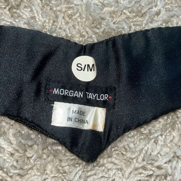 Vintage Morgan Taylor beaded belt-1980s Small - Picture 4 of 10